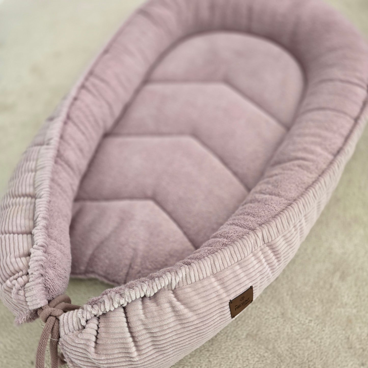 Baby Nestchen Cord mit Frottee