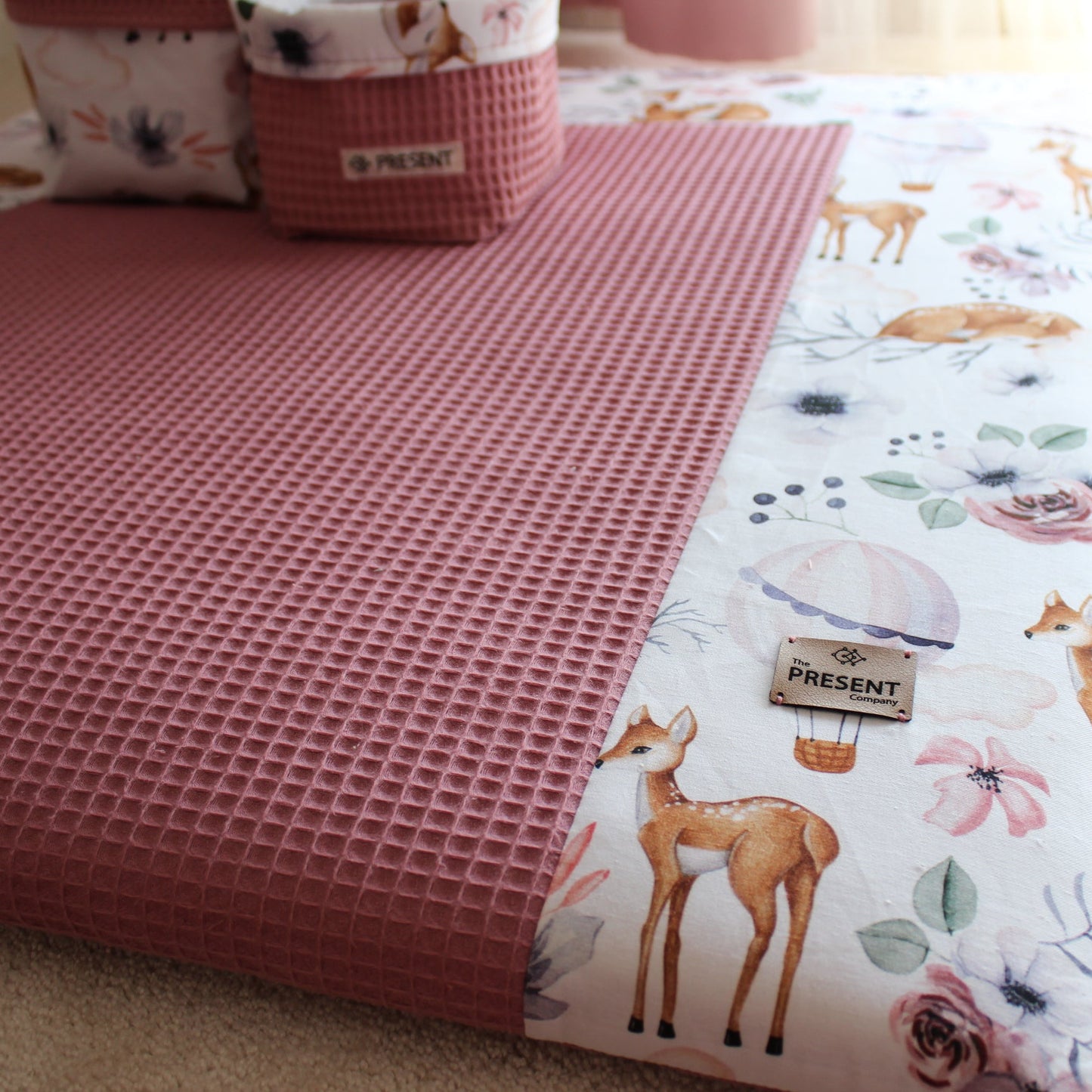 Wickelauflage mit abnehmbarem Bezug Bambi