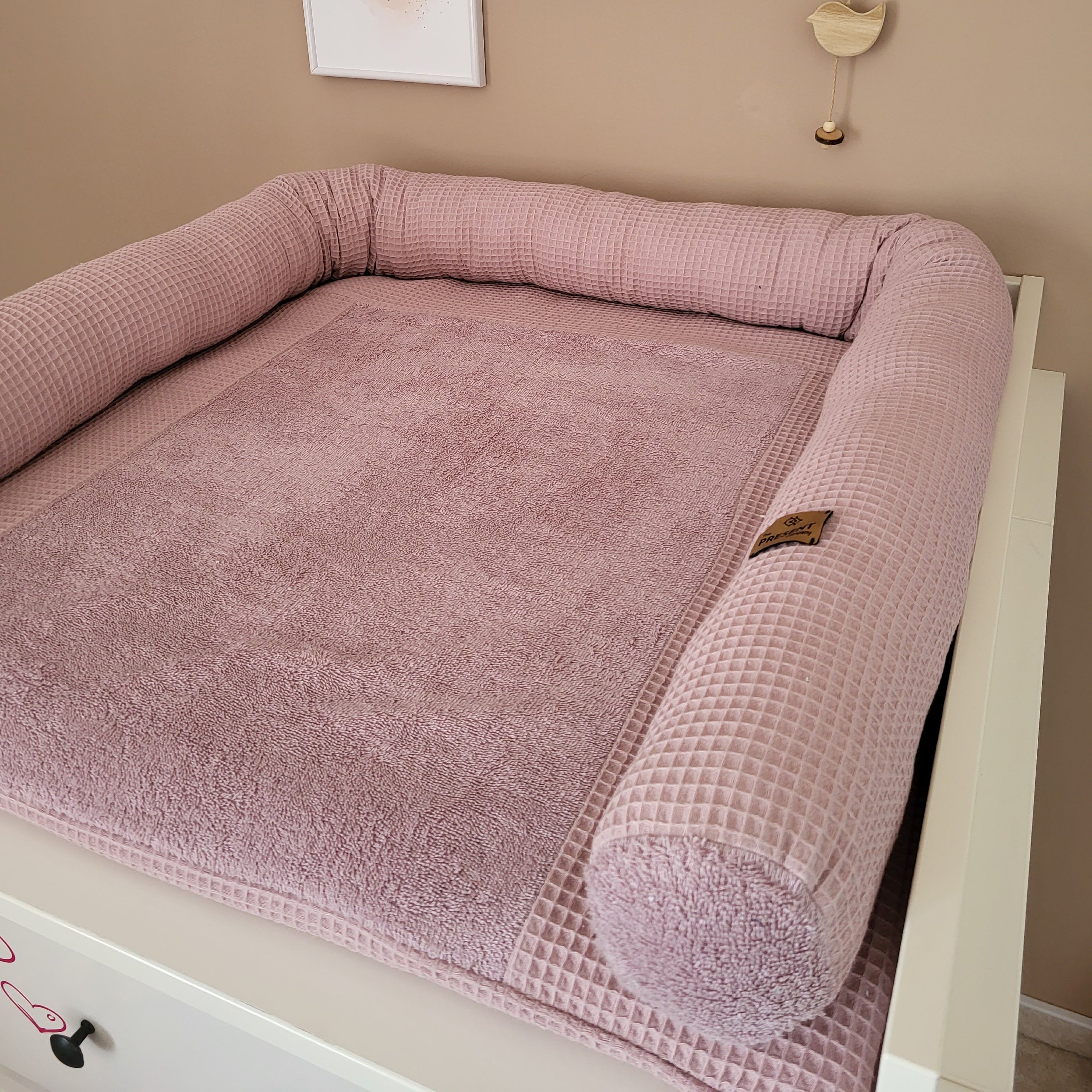 Wickeltischschlange für Wickelauflage Waffelpique - Baby-Anmata