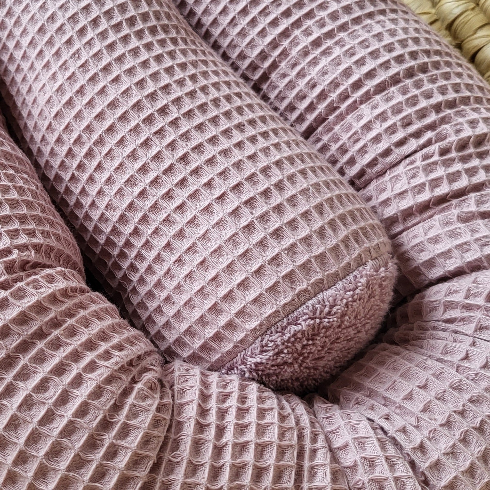 XXL Maxi Bettschlange Waffelpique - Baby - Anmata