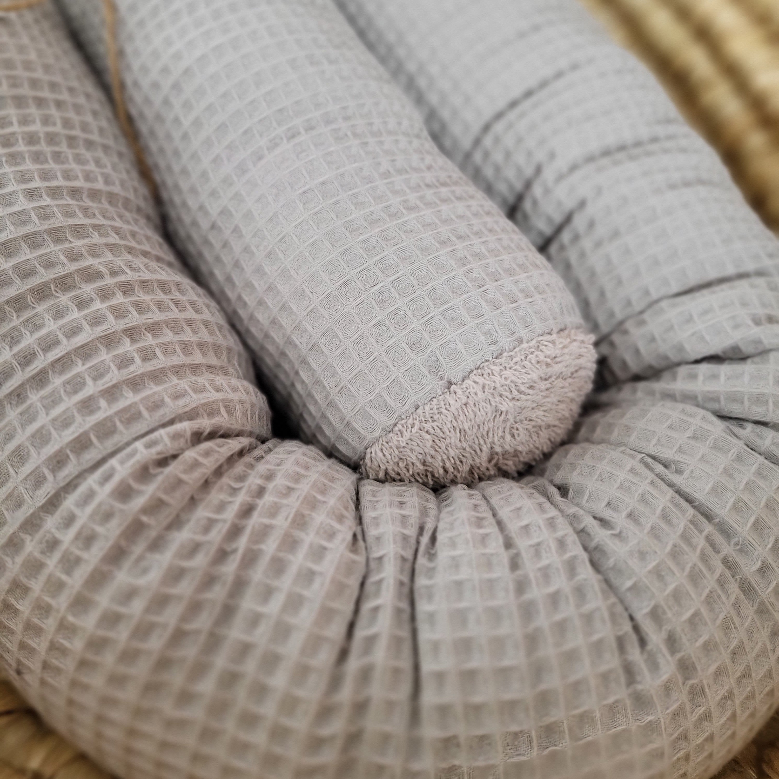 XXL Maxi Bettschlange Waffelpique - Baby - Anmata