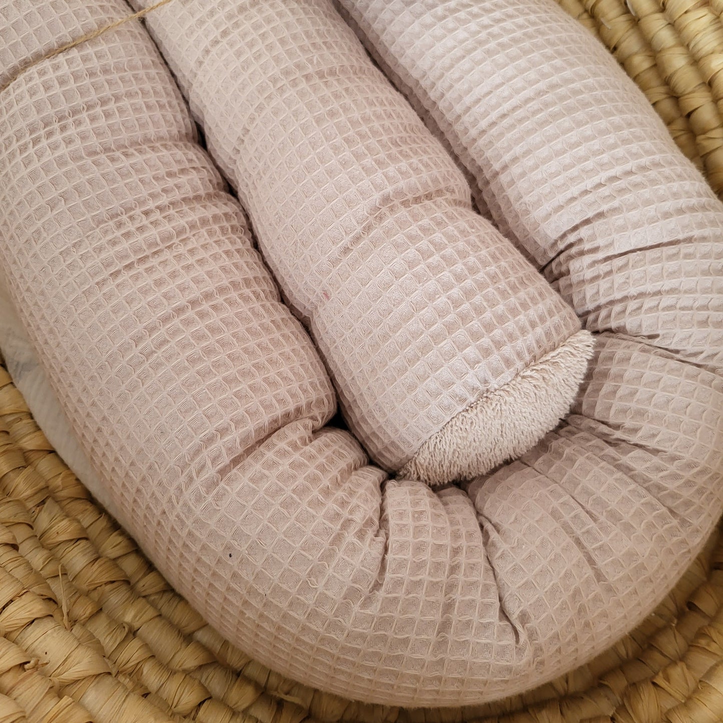 XXL Maxi Bettschlange Waffelpique