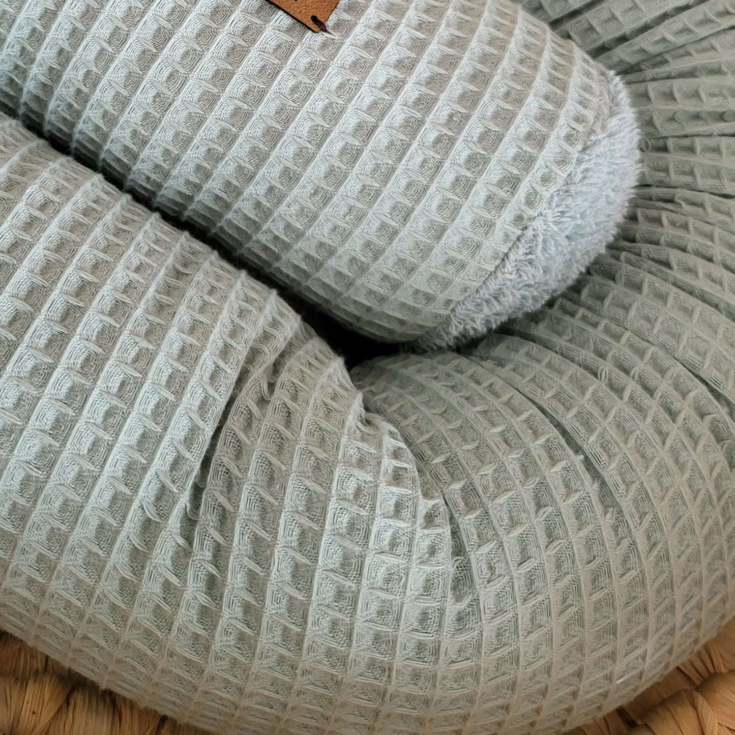 XXL Maxi Bettschlange Waffelpique