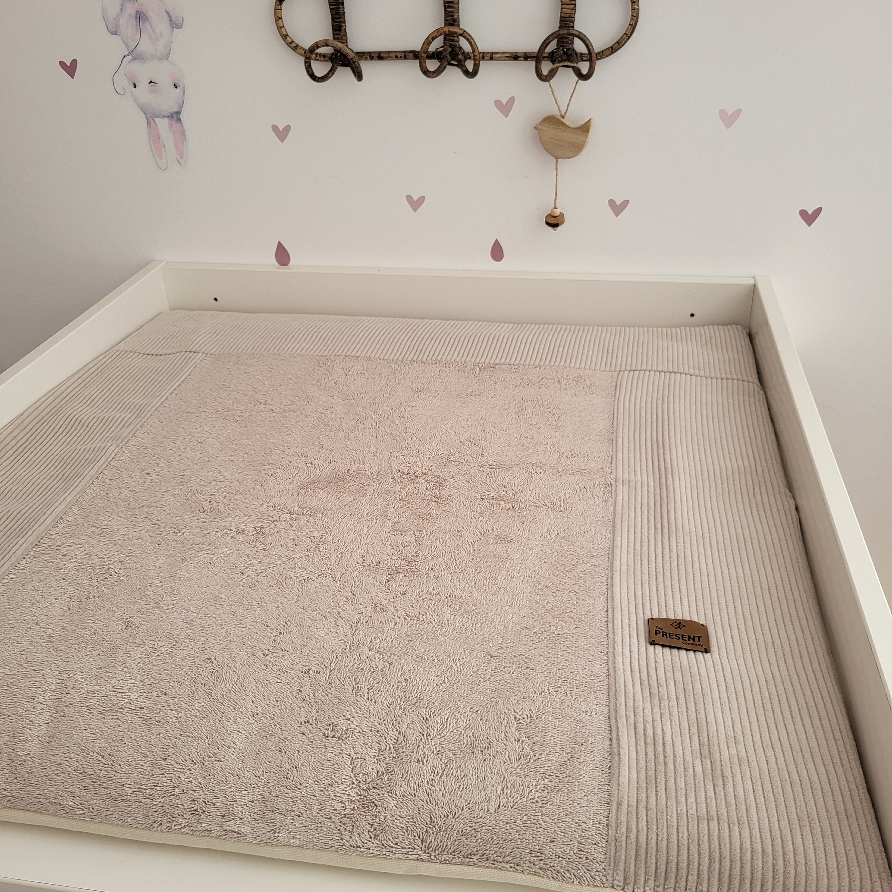 Wickelauflage mit abnehmbarem Bezug Cord - Baby-Anmata