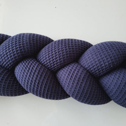 Geflochtene Bettschnecke / Bettschlange Waffelpique - Baby-Anmata