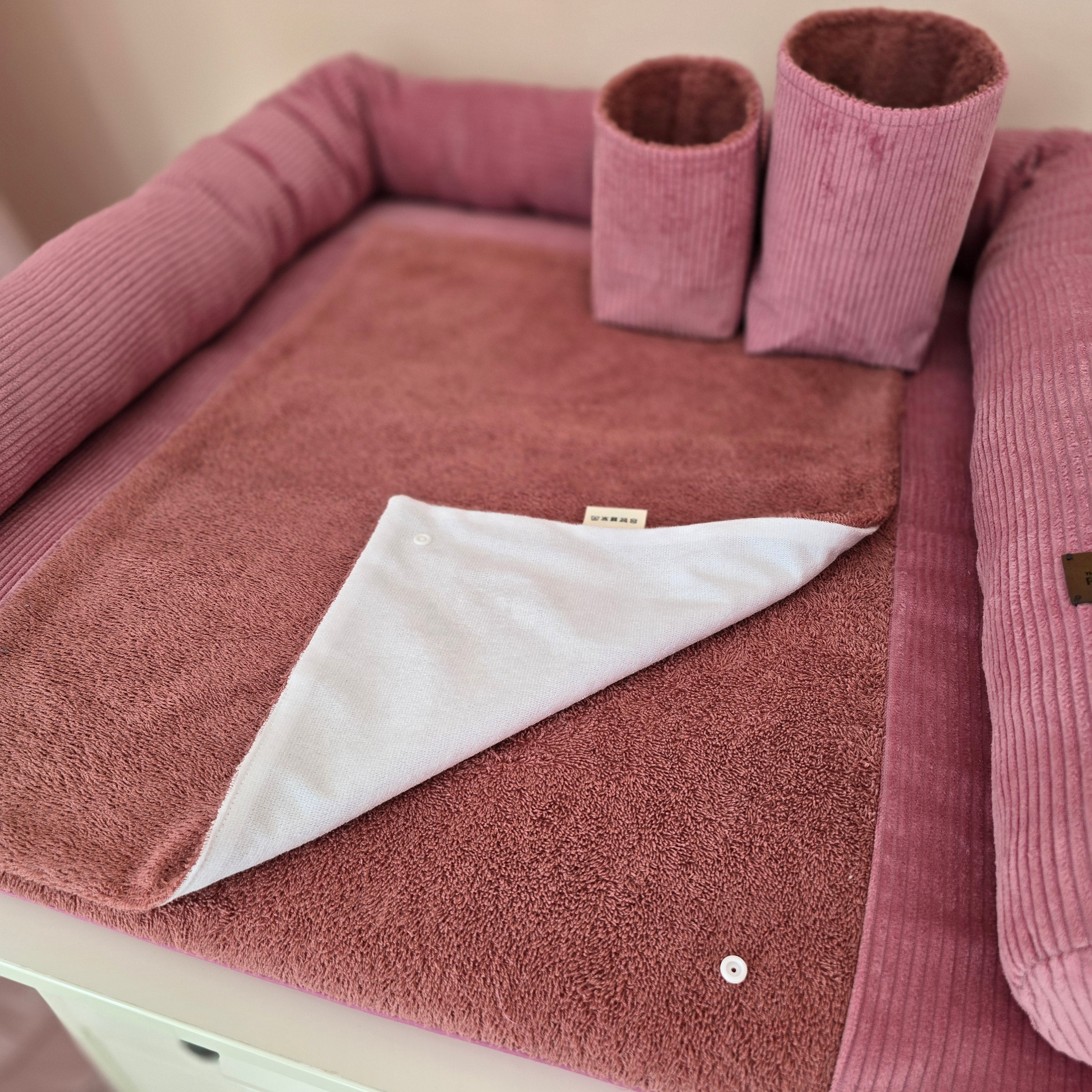 Wickelplatz-Komplettset Cord - Baby-Anmata