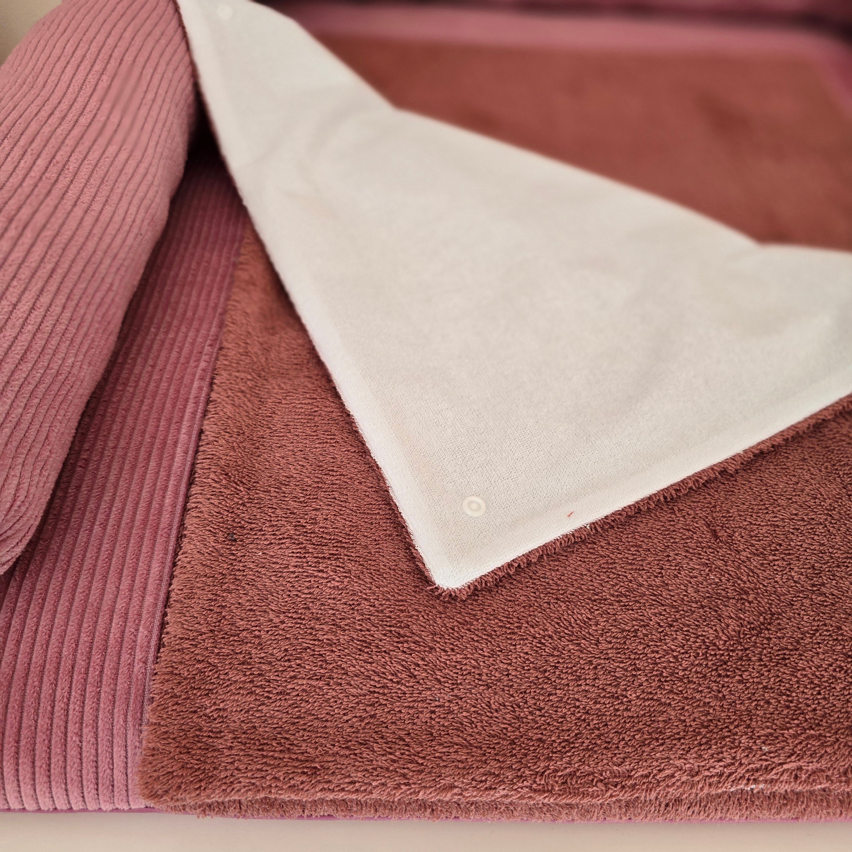 Abknöpfbare wasserfeste Auflage Frottee - Baby-Anmata