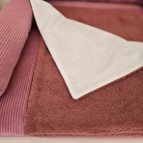 Abknöpfbare wasserfeste Auflage Frottee - Baby-Anmata