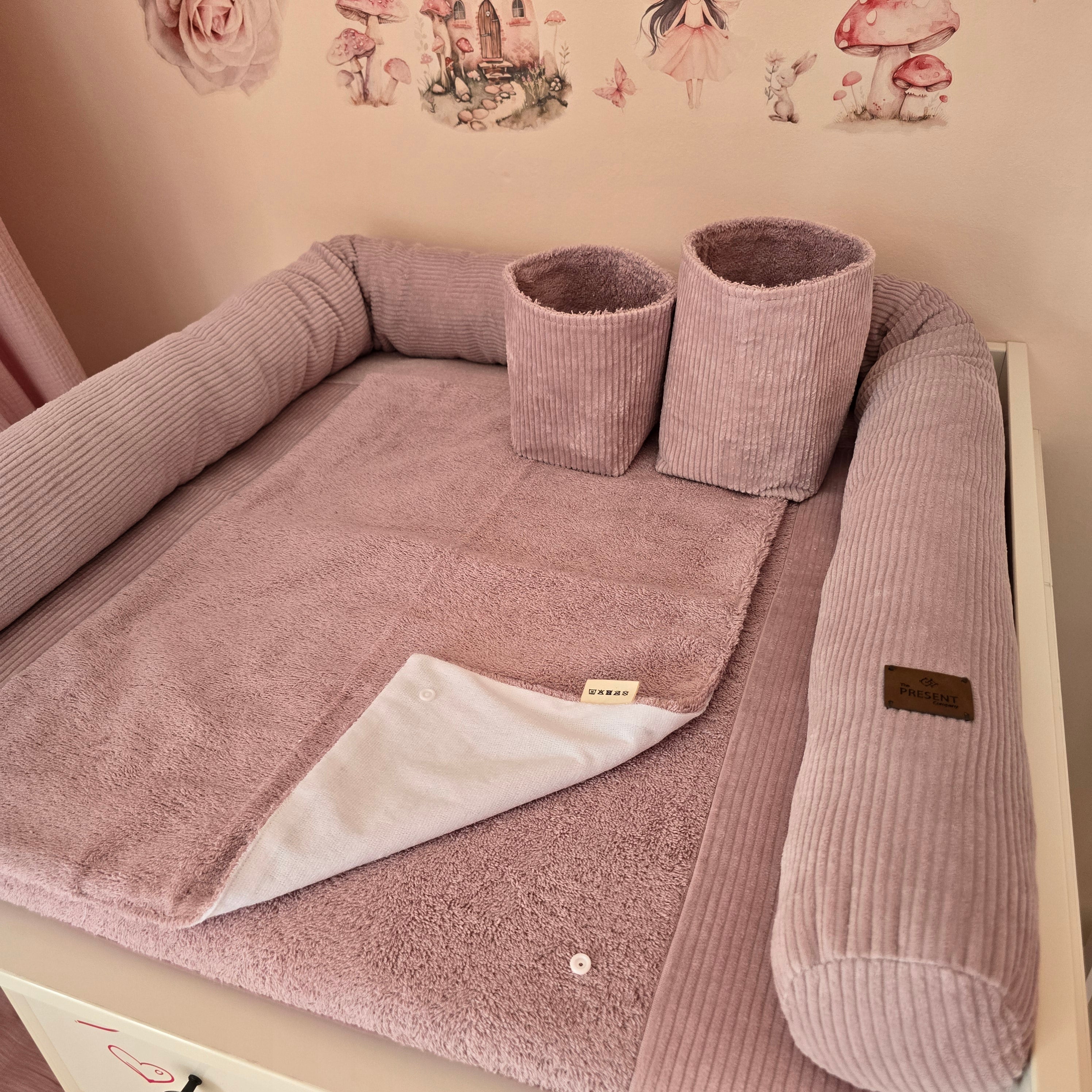 Wickelplatz-Komplettset Cord - Baby-Anmata