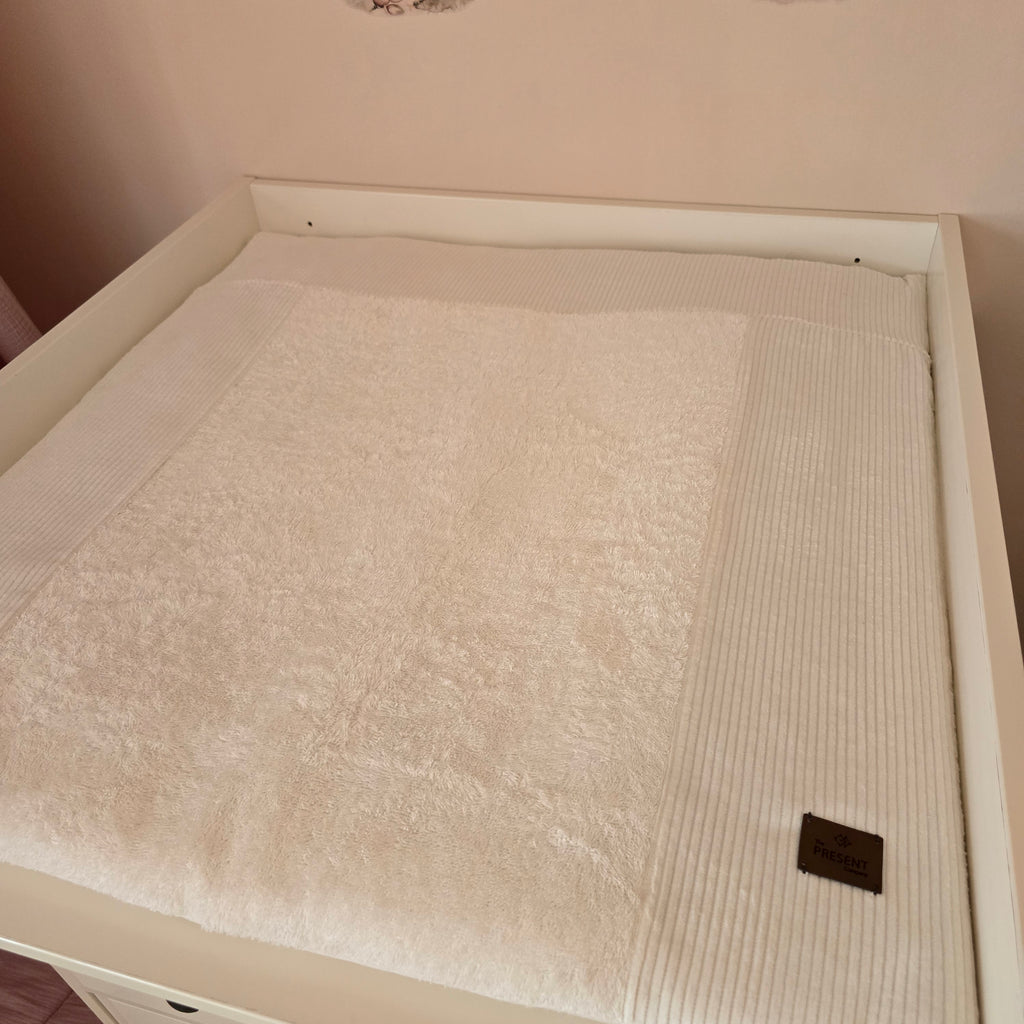 Wickelauflage mit abnehmbarem Bezug Cord - Baby-Anmata