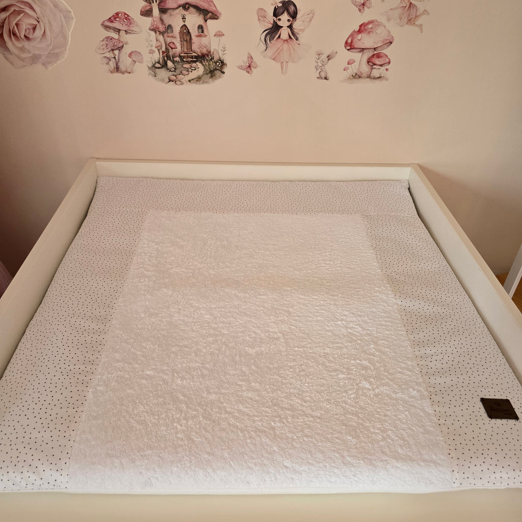 Wickelauflage mit abnehmbarem Bezug Punkte - Baby - Anmata