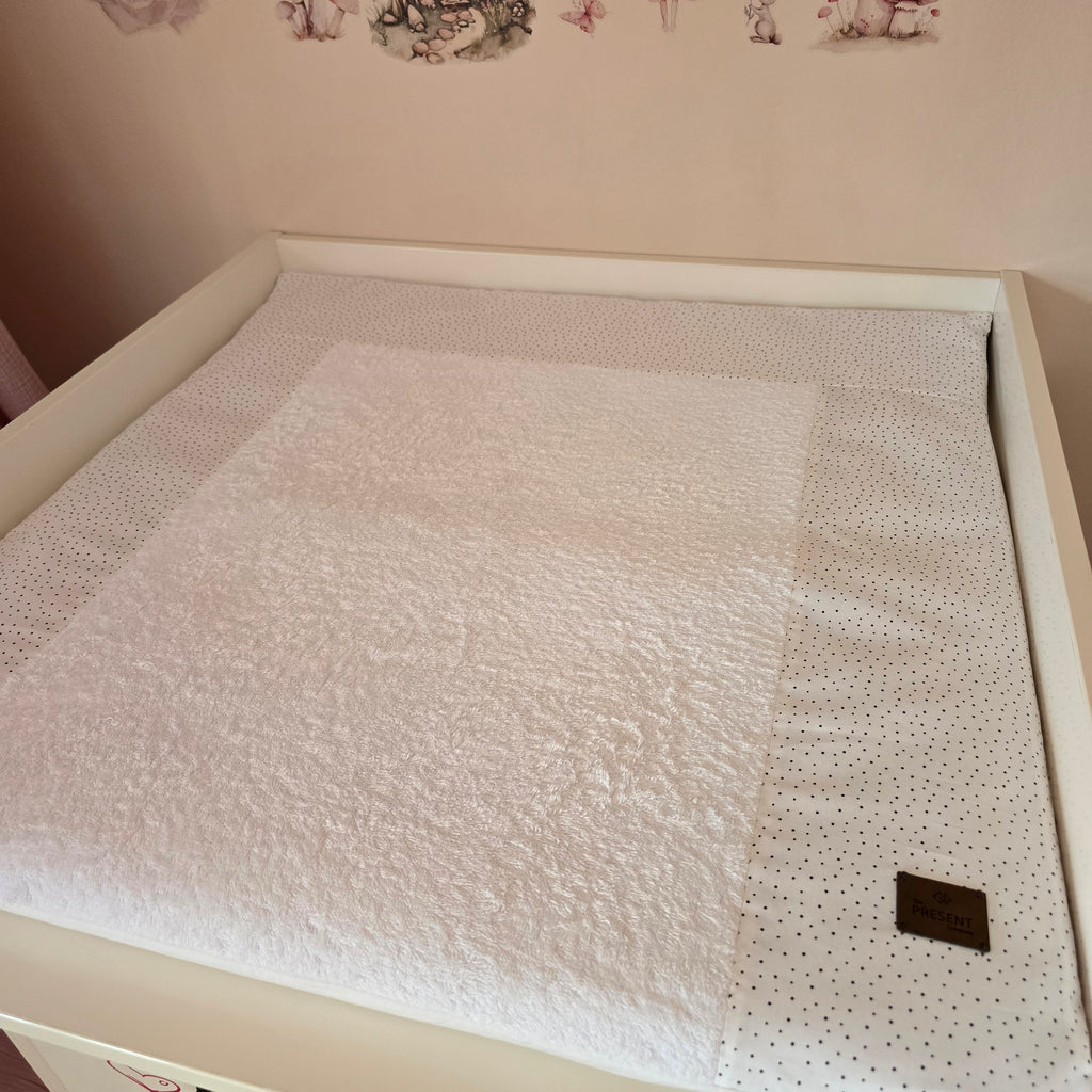 Wickelauflage mit abnehmbarem Bezug Punkte - Baby - Anmata