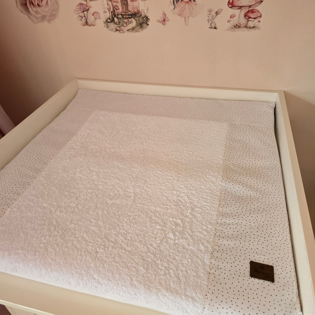 Wickelauflage mit abnehmbarem Bezug Punkte - Baby - Anmata