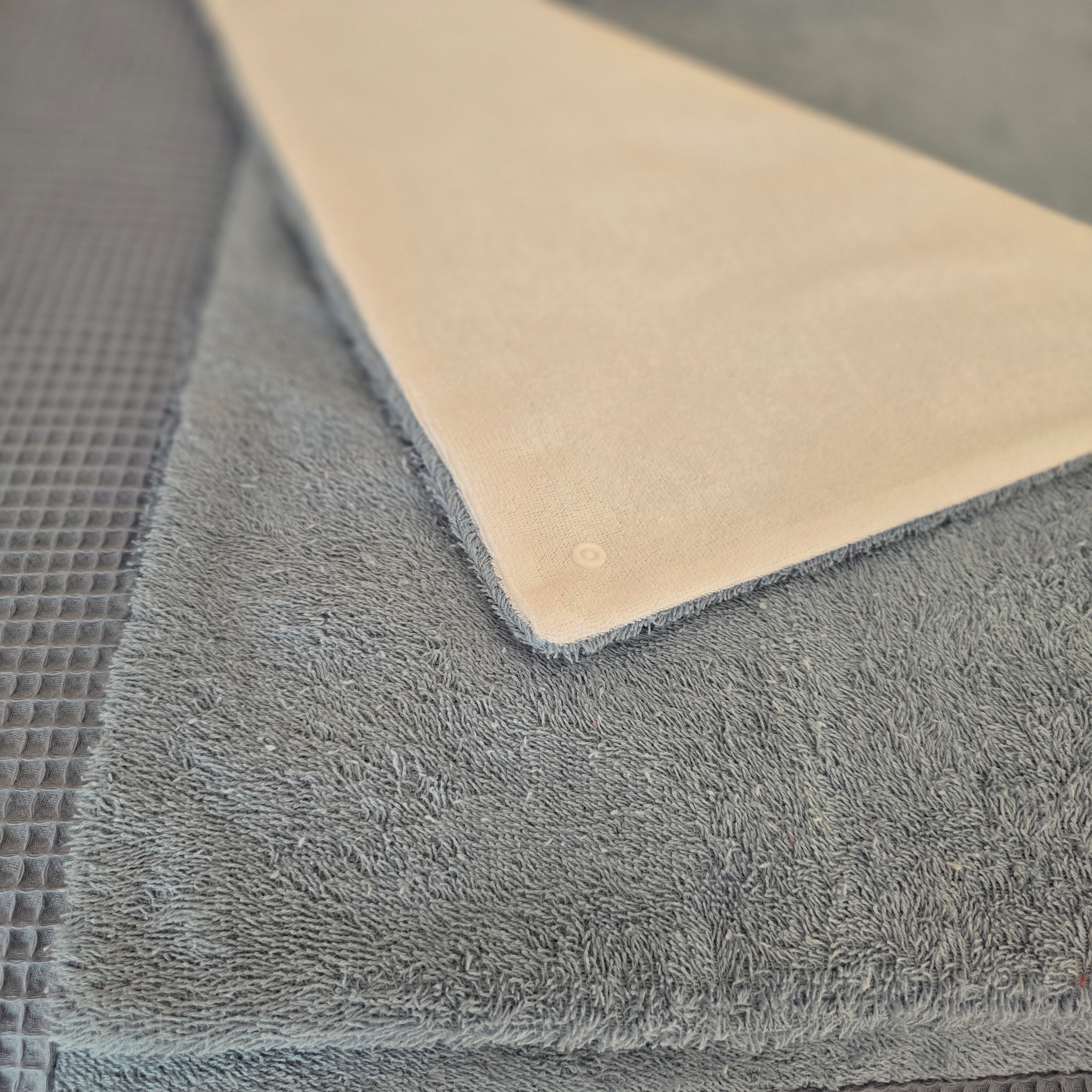 Abknöpfbare wasserfeste Auflage Frottee - Baby-Anmata