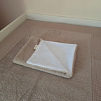 Abknöpfbare wasserfeste Auflage Frottee - Baby-Anmata