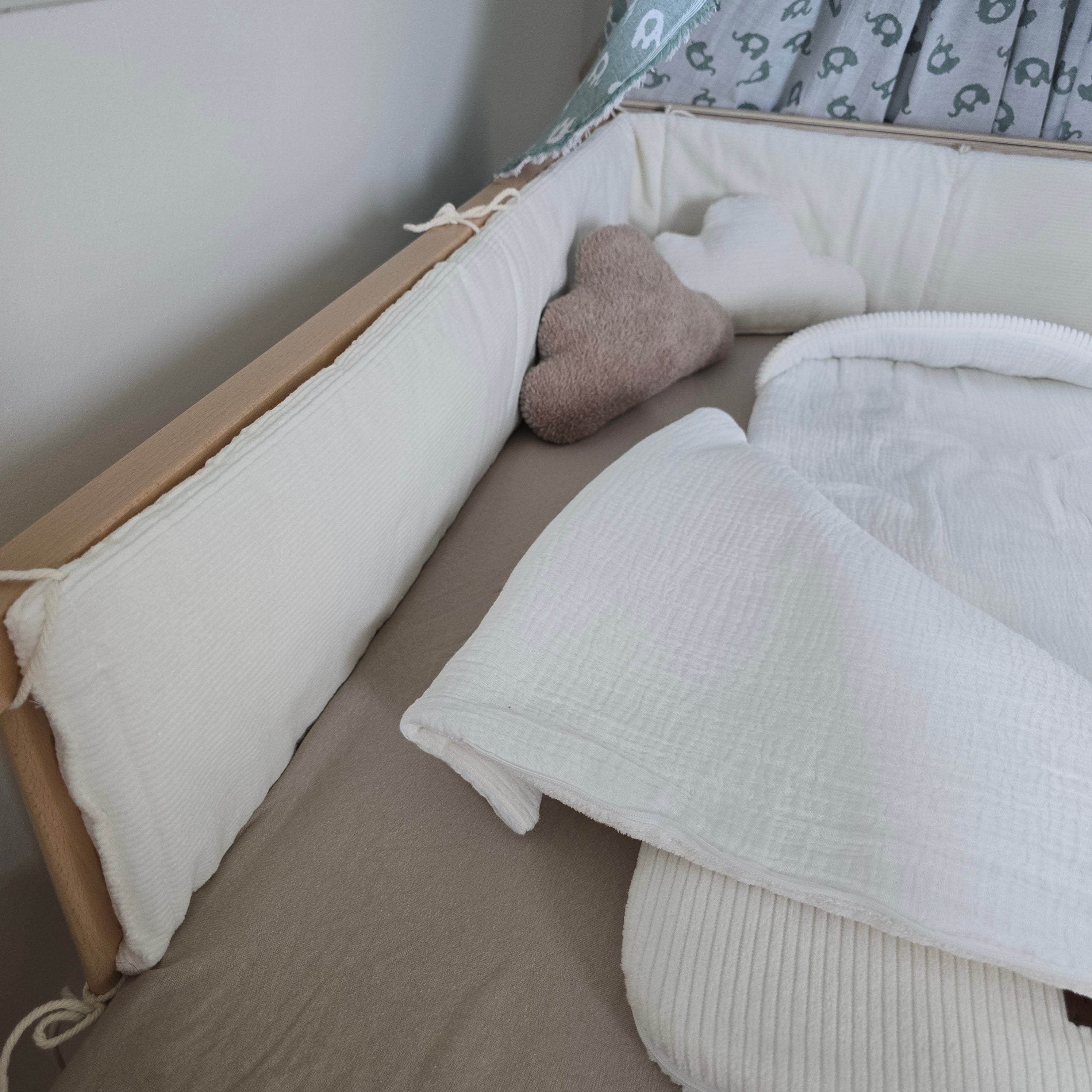 Bettumrandung Cord für Baby und Kinderbett - Baby-Anmata