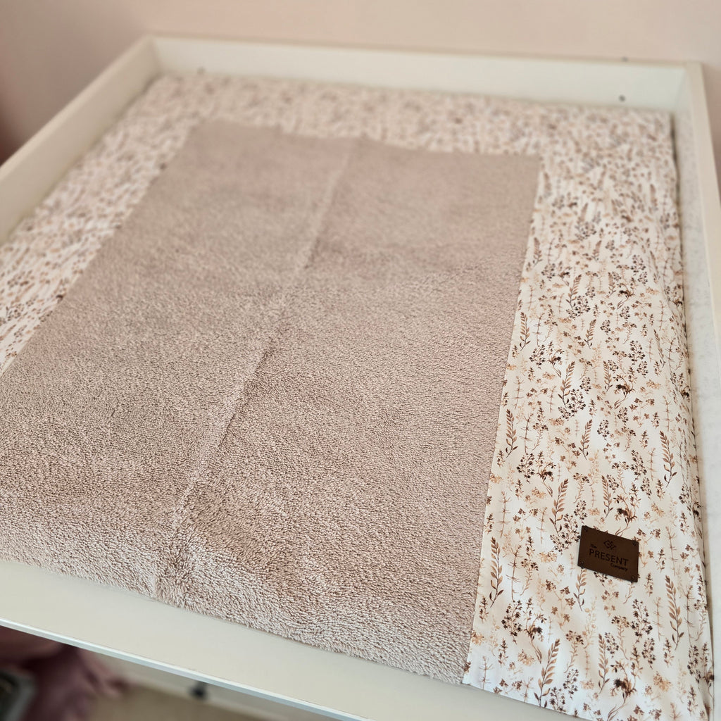 Wickelauflage mit abnehmbarem Bezug Bohoblume - Baby-Anmata