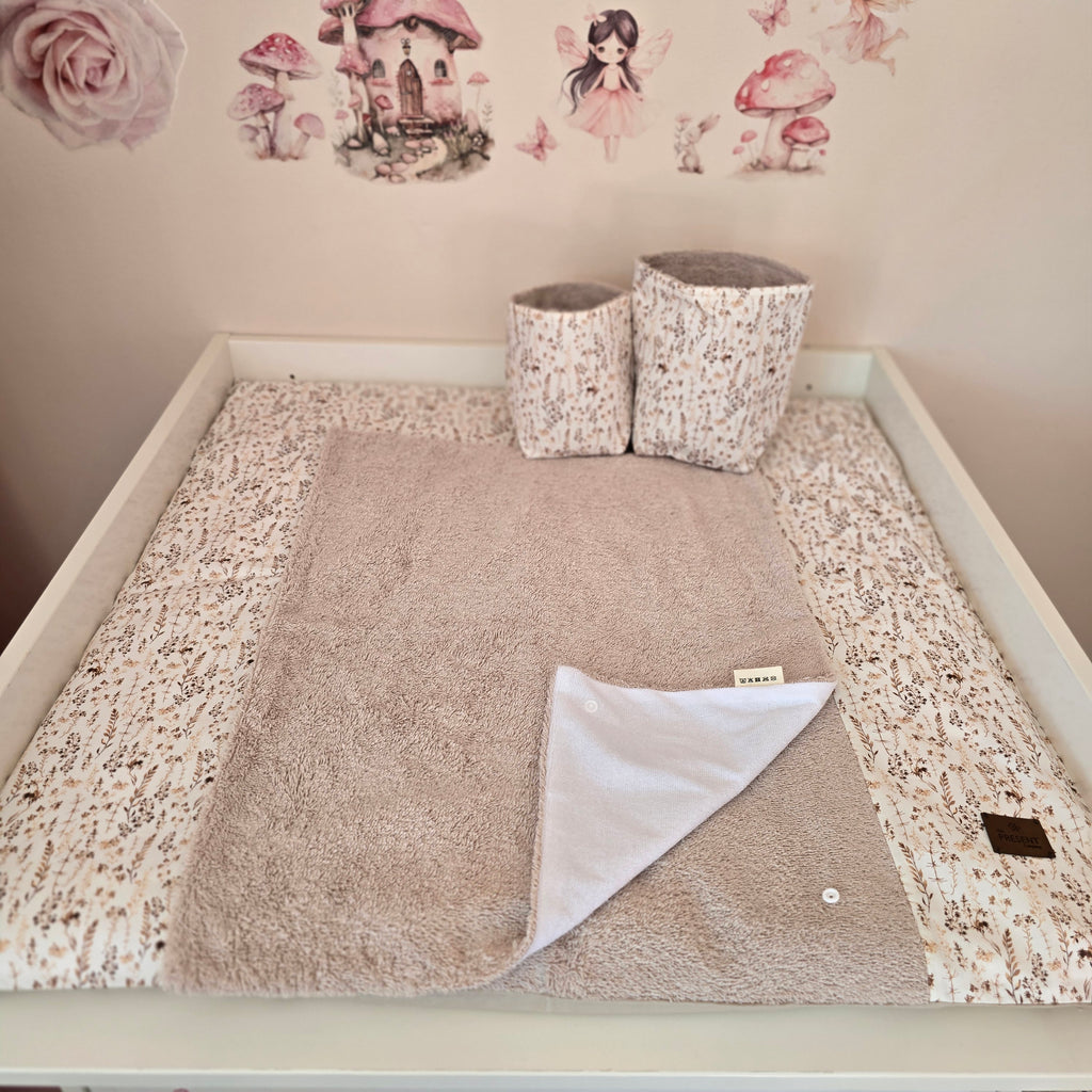 Wickelplatz - Komplettset Bohoblume - Baby - Anmata