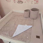 Abknöpfbare wasserfeste Auflage Frottee - Baby-Anmata