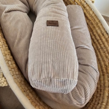 XXL Maxi Bettschlange Cord - Baby-Anmata