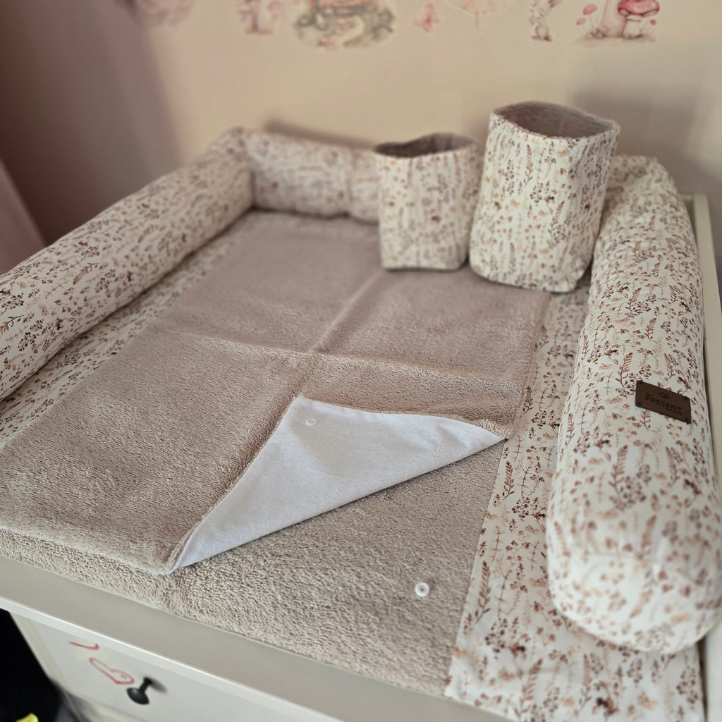 Wickelplatz - Komplettset Bohoblume - Baby - Anmata