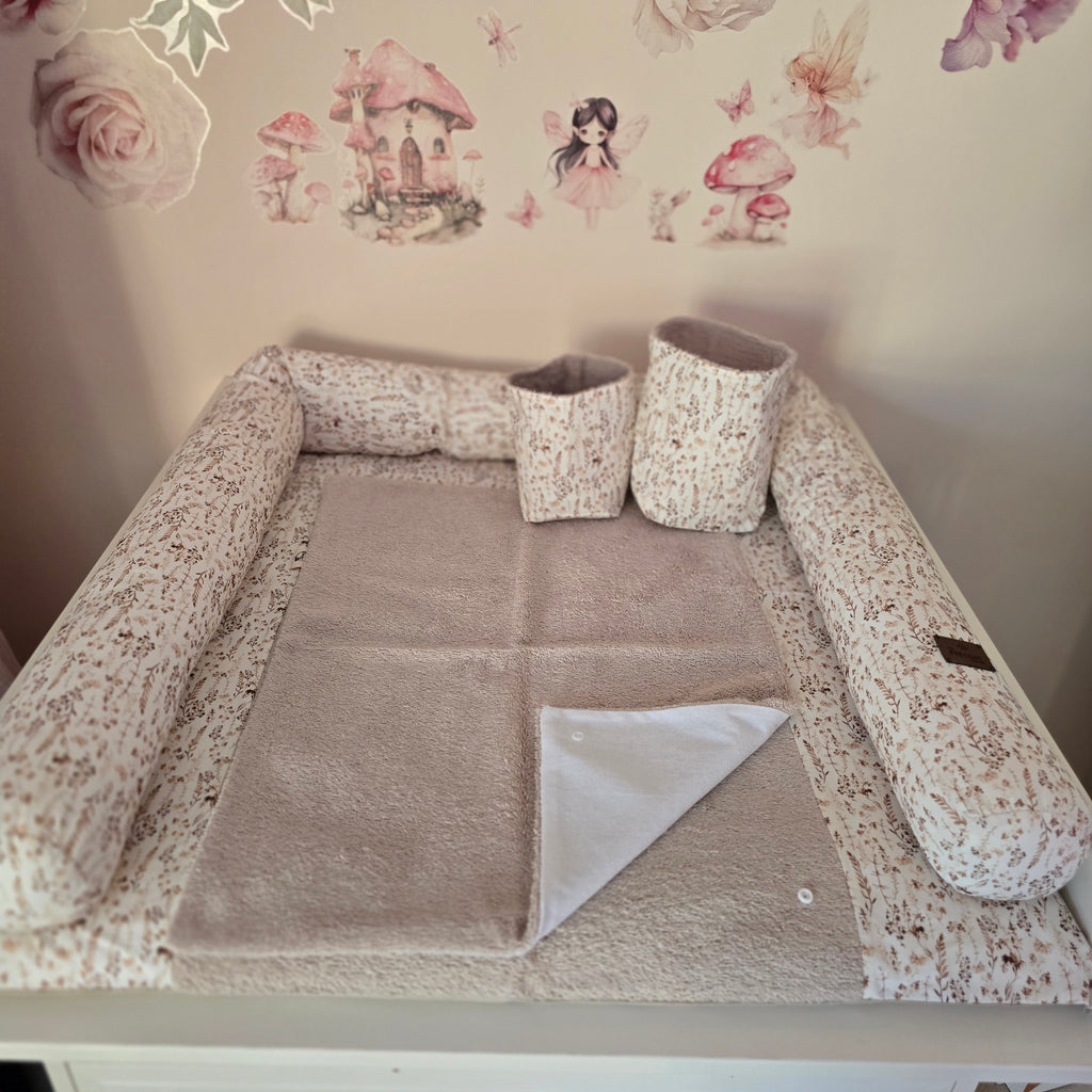 Wickelplatz - Komplettset Bohoblume - Baby - Anmata