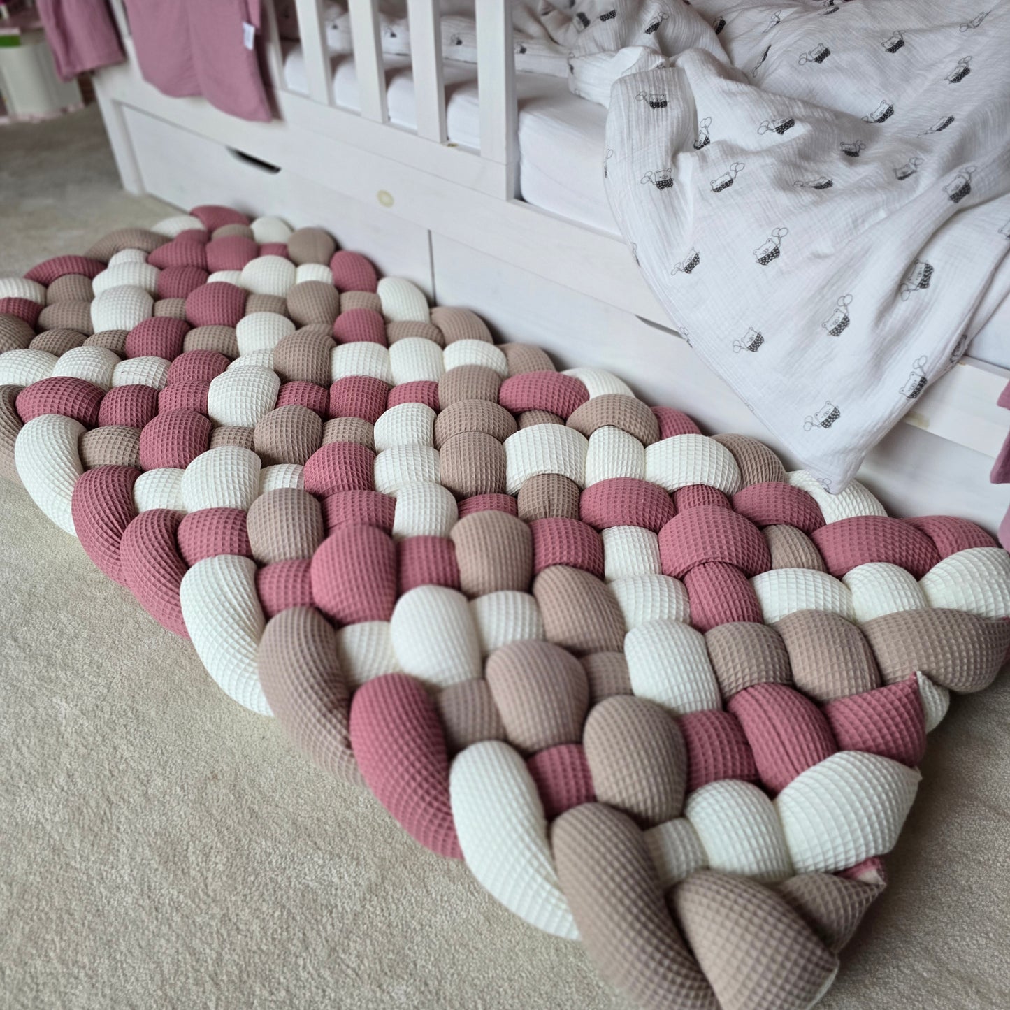 Geflochtener Teppich Selbstgestalten