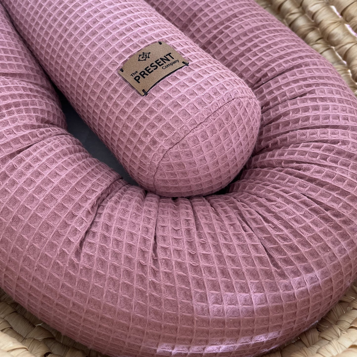 XXL Maxi Bettschlange Waffelpique