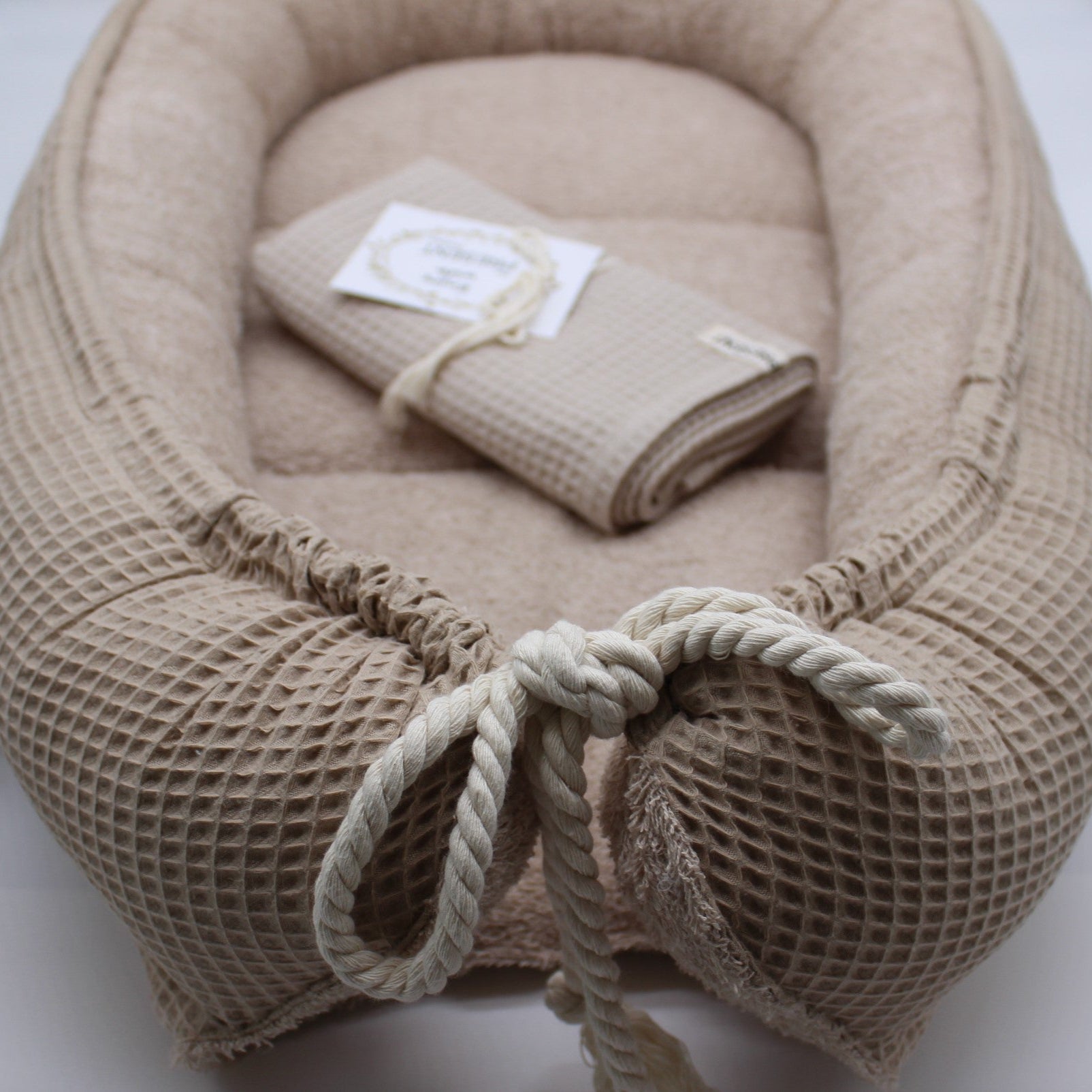 Baby Nestchen Waffelpiqué - Baby-Anmata