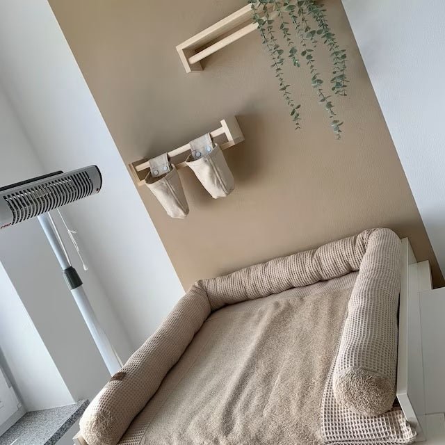 Wickeltischschlange für Wickelauflage Waffelpique - Baby-Anmata