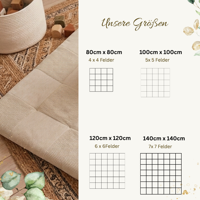 Patchwork Krabbeldecke Cordi