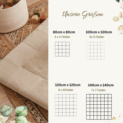 Patchwork Krabbeldecke Cordi